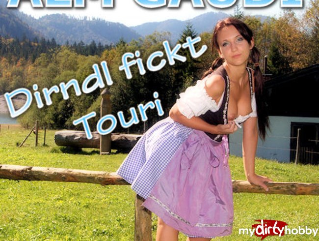 Alm Gaudi - Dirndl fickt Touri!!